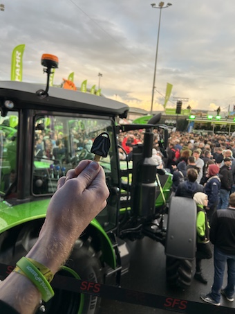 Stand Deutz-Fahrmer Sommet de l'élevage 2024